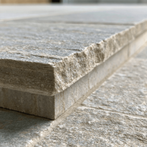 Thin stone pavers