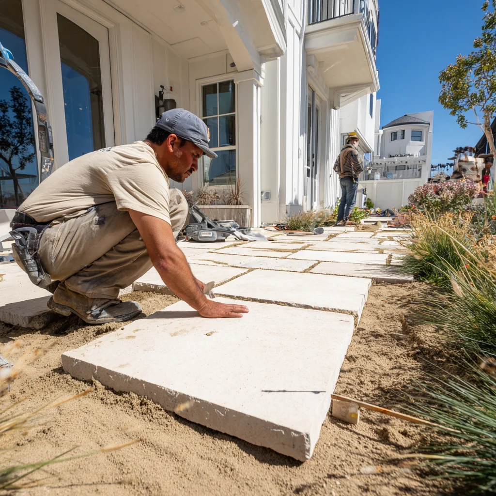 How to lay large pavers: everything you need to know!