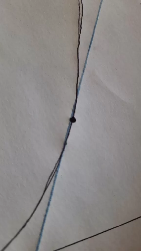 Sketch of curved paver with straight lines