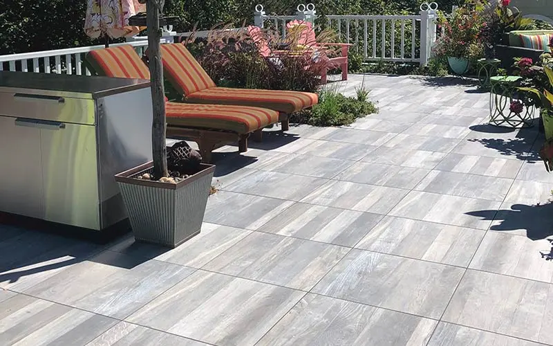 Porcelain vs Concrete Pavers