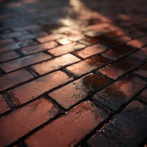 How to remove transmission fluid from pavers