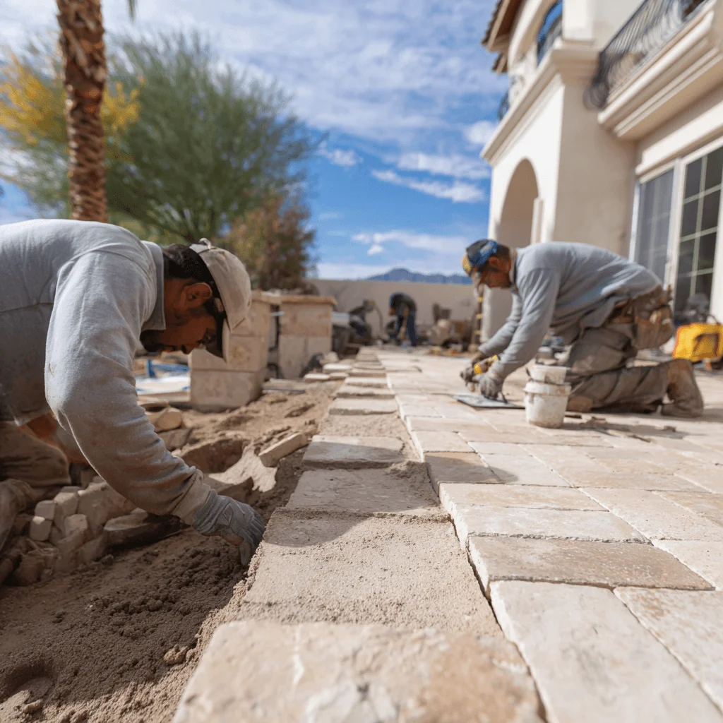 How to lay travertine pavers: in-depth guide | JS Brick Pavers