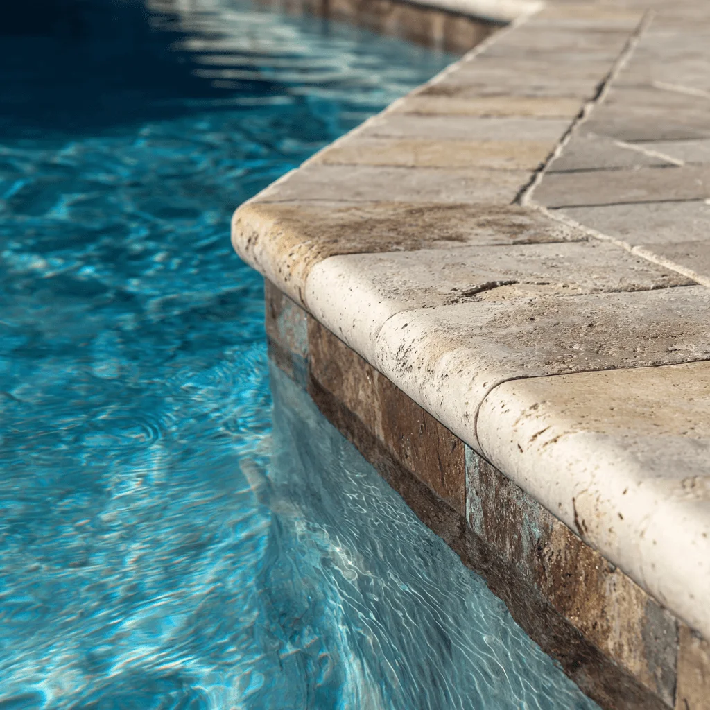 Bullnose paver coping