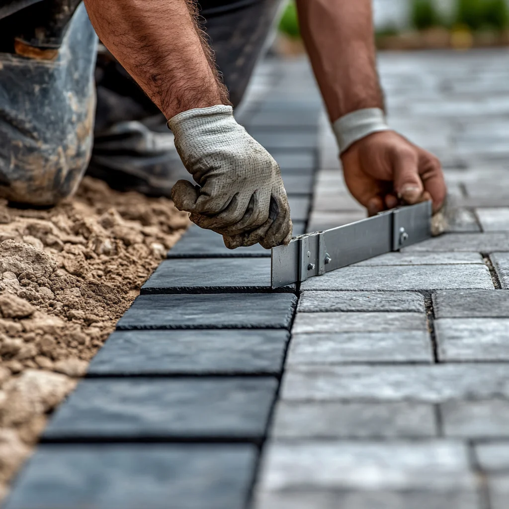 Concrete driveway with paver edging: why choose it