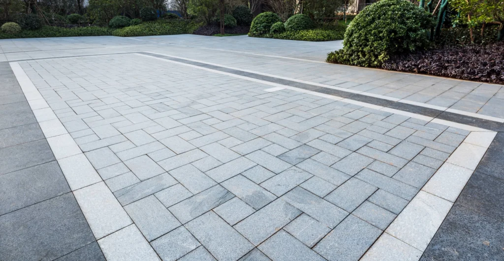 Concrete paver styles: installation