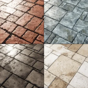 Mold in between pavers